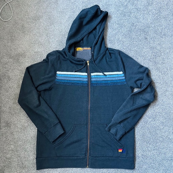 Aviator Nation 5-Stripe Hoodie - Picture 1 of 5